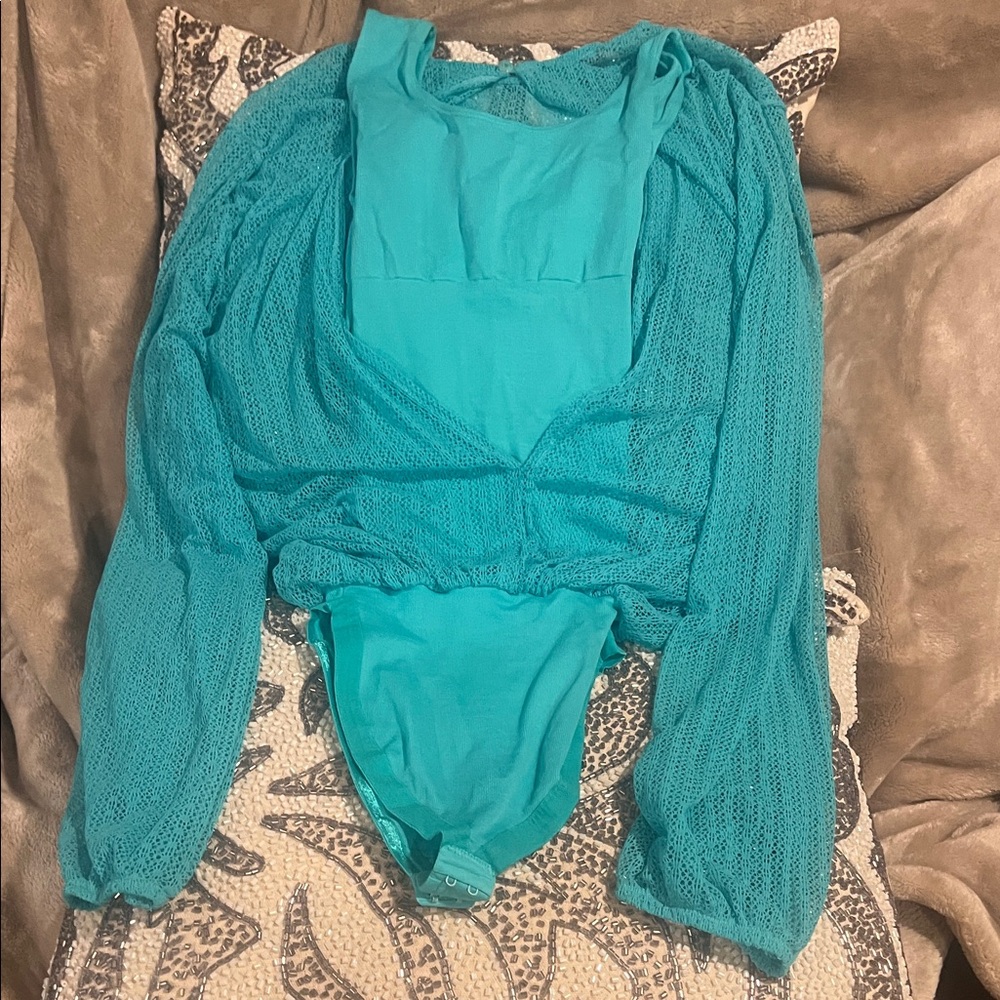 Teal Kids One Piece